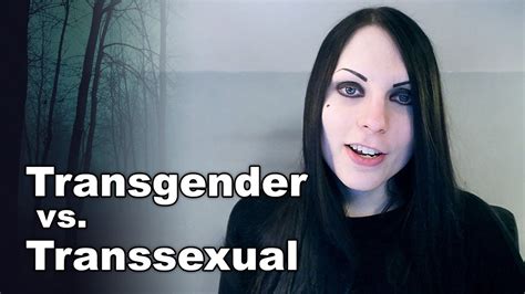 Difference Between Transgender And Transsexual Youtube