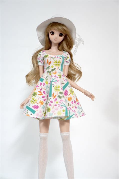 13 Bjd Sd13 Smart Doll Clothes Puff Sleeve Dress Etsy