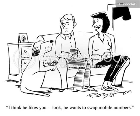 Mobile Numbers Cartoons And Comics Funny Pictures From Cartoonstock
