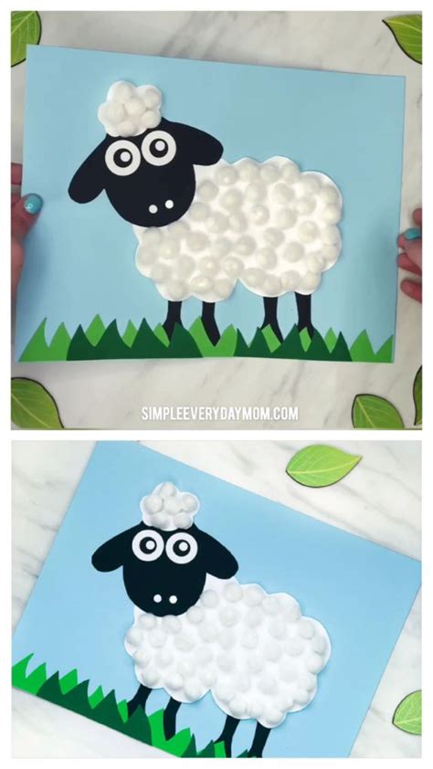 Make This Easy Pom Pom Sheep Craft For Kids | Sheep crafts, Toddler art
