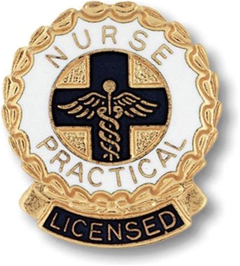 Prestige Medical Emblem Pin Licensed Practical Nurse