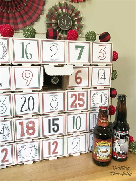Create A Diy Beer Advent Calendar That Can Be Used Year After Year