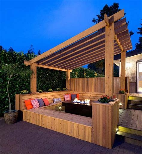 Ide Terkini Simple Attached Pergola Designs Info Top