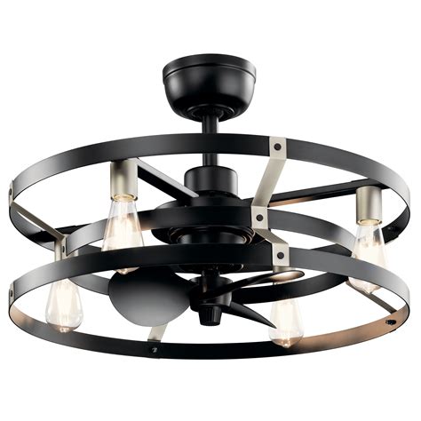 Kichler Lighting 300040 Cavelli Ceiling Fan With Light Kit With