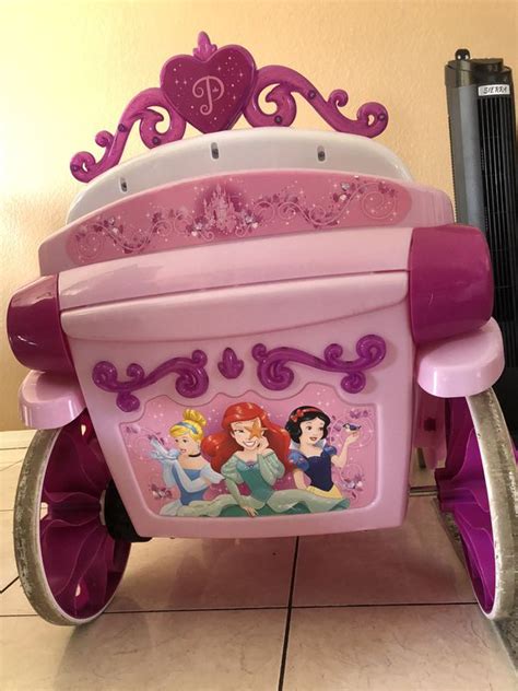 Disney Princess Royal Horse And Carriage 6v Ride On Toy By Huffy For