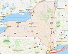 New York State Map Google | map of interstate