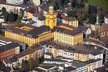 Luftaufnahme Witten - Gebäude der Stadtverwaltung - Wittener Rathaus am ...