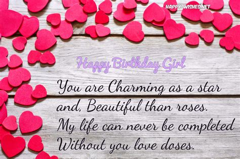 Happy Birthday Quotes For Girlfriend | The Cake Boutique
