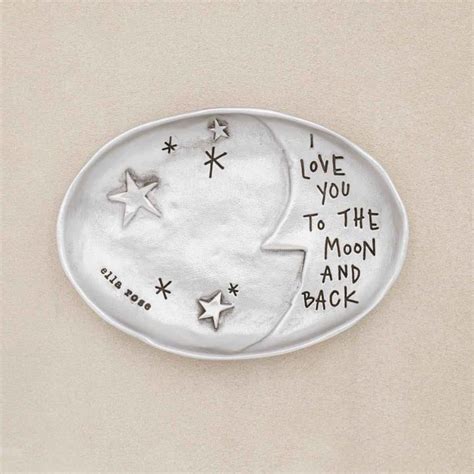 Moon And Back Keepsake Dish Pewter By Lisa Leonard Designs
