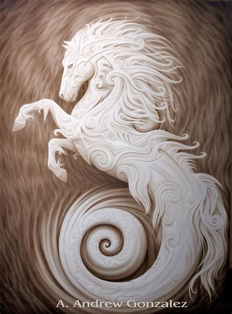 Andrew Gonzalez Artist Horse Art Art Visionary Art