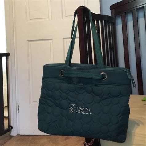 Thirty One Bags Thirty One Teal Expandable Large Tote Poshmark