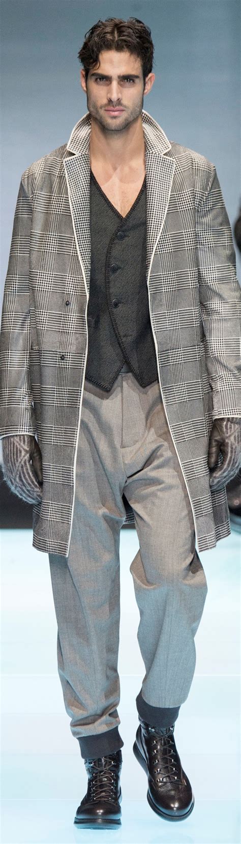 Giorgio Armani Menswear Fall 2016 Mens Winter Fashion Italian Mens