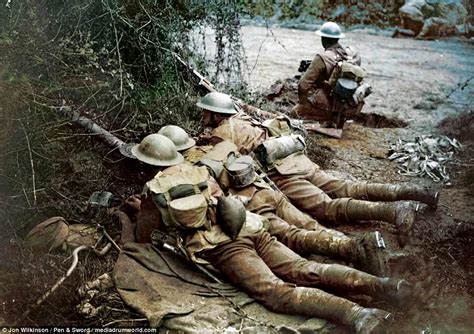 What World War One Trench Fighting Really Looked Like Daily Mail Online