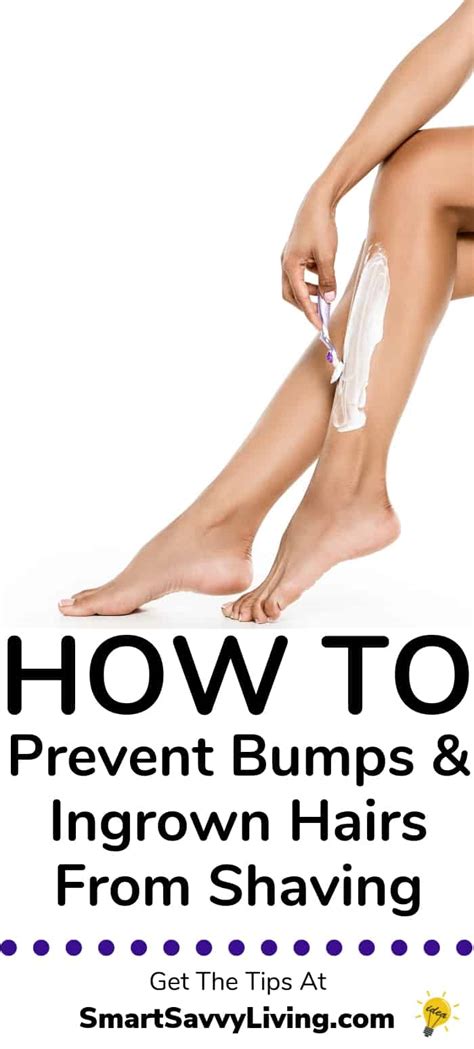 Ingrown hairs after shaving can be all too common. How to Prevent Bumps and Ingrown Hairs from Shaving