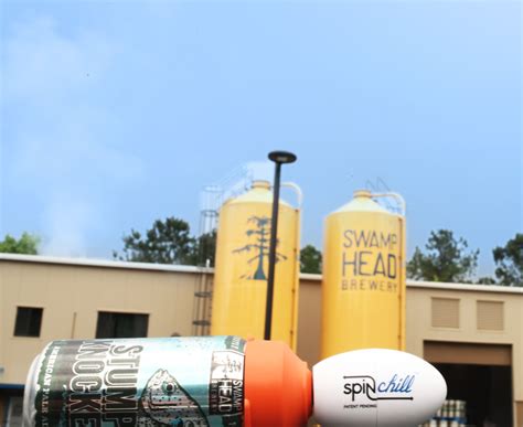 Spin Chilling at Swamp Head Brewery in Gainesville, Florida. We love