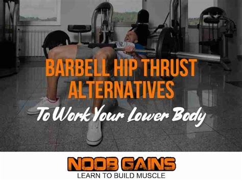 7 Barbell Hip Thrust Alternatives To Work Your Lower Body Noob Gains