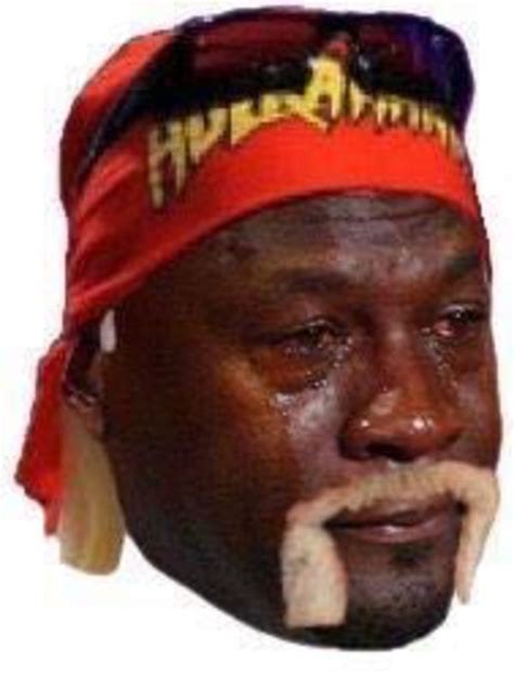 Hulk Hogan Crying Michael Jordan Know Your Meme