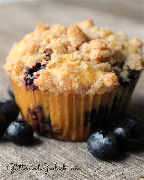 These Muffins Are Bursting With Fresh Blueberries And Topped With