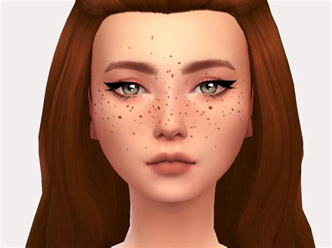 Honeycomb Freckles By Sagittariah From Tsr Sims 4 Downloads