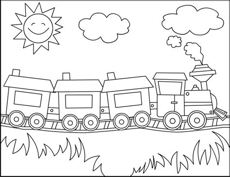 Othee cartoons have done something like this. Choo Choo Train Drawing at GetDrawings | Free download