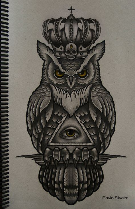 Untitled By Frah On Deviantart With Images Owl Tattoo