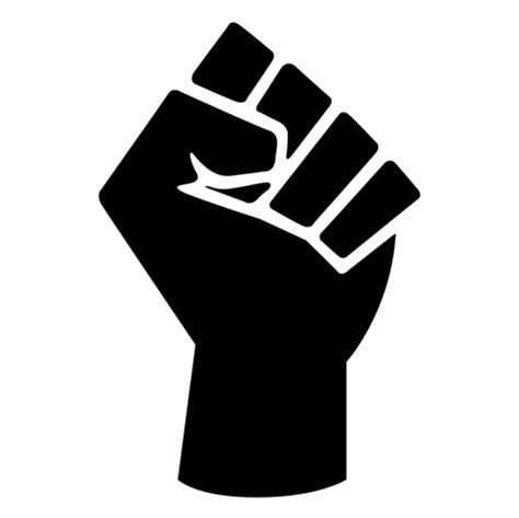 Raised Fist Black Power Png Clipart African American