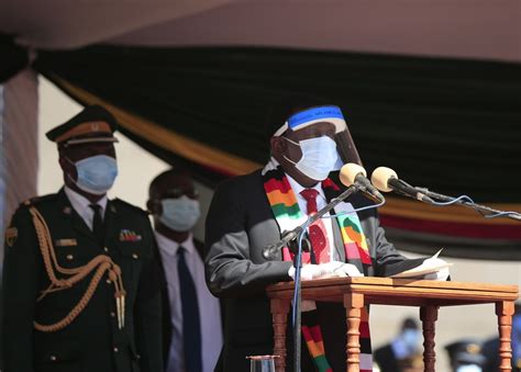 Zimbabwean President Emmerson Mnangagwa Appealed To Zimbabweans To