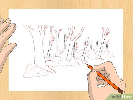 Formas De Dibujar Un Bosque Wikihow