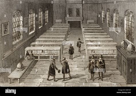 English Library 18th Century Stock Photo Alamy
