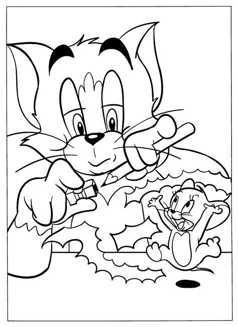 Tom E Jerry Desenhos Para Colorir Beach Coloring Page Vrogue Co