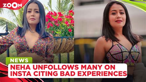 Neha Kakkar Takes A Shocking Decision And Unfollows Many On Instagram Citing Bad Experiences