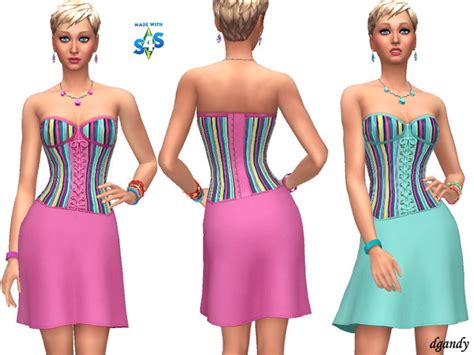 Dress 20190808 By Dgandy At Tsr Sims 4 Updates