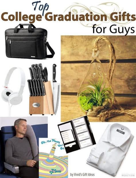 Graduation gifts for him that are practical, thoughtful or both are going to have a big impact and he will surely be grateful. Top College Graduation Gifts for Guys - Vivid's Gift Ideas