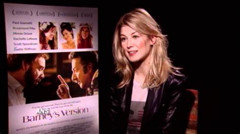 ROSAMUND PIKE INTERVIEW BARNEY S VERSION YouTube