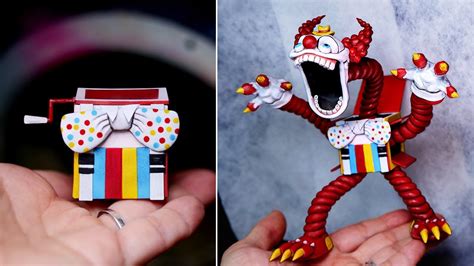 Making Clown Boxy Boo Sculpture Timelapse Project Playtime Phase Incineration Youtube