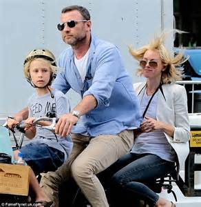 Naomi Watts Joins Liev Schreiber And Son Samuel For Manhattan Tandem