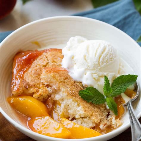 Delicious Peach Cobbler Recipes Made With Canned Peaches Biofittips