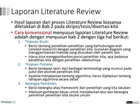 Contoh Literature Review Dalam Proposal 48 Koleksi Gambar