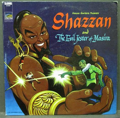 Popsike Com Shazzan Evil Jester Of Masira Hanna Barbera Lp Auction