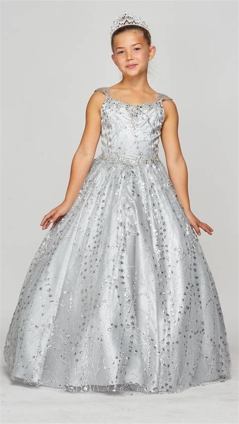 Girls Silver Dresses For All Occasions