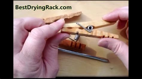 Clothespin Repair How To Put One Back Together Again Youtube