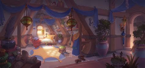 Artstation Fantasy Room Concept