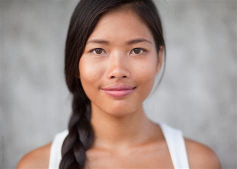 Portrait Of A Beautiful Asian Woman By Stocksy Contributor Nabi Tang