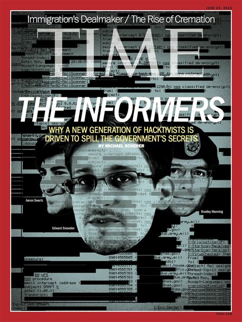 Edward Snowden Covers Time Magazines Latest Issue Photo Huffpost Latest News