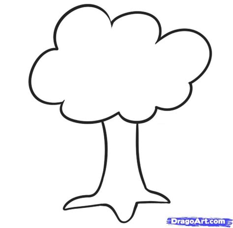 How To Draw A Tree For Kids Step By Step Trees Pop Culture Tree