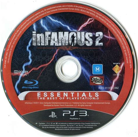 Infamous 2 Cover Or Packaging Material Mobygames