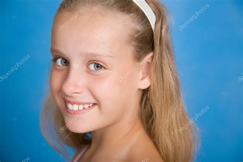Close Up Portrait Of Pretty Young Girl Stock Photo By ©vadimpp 1610010
