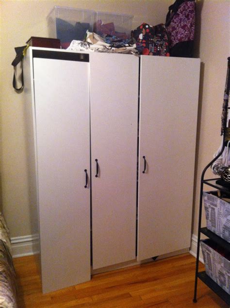 I am buying the dombas wardrobe this weekend and i love this idea!! Living Large in Small Spaces: Latest IKEA hack: DOMBAS ...