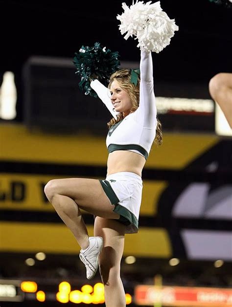 Michigan State Cheerleader