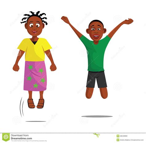 Maybe you would like to learn more about one of these? Kids jumping stock vector. Illustration of happy, vector ...